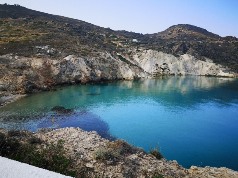 Village scenery on Milos Island