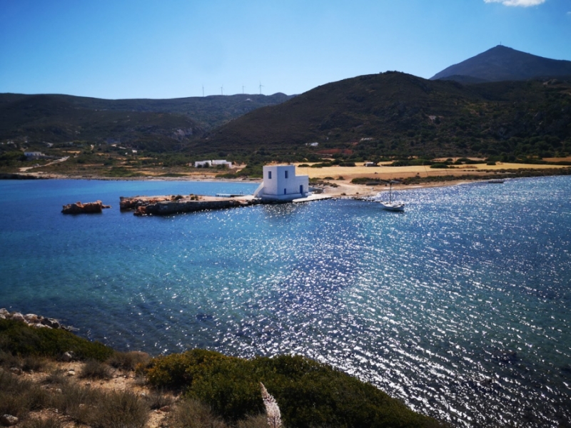 Sea view on Milos Island